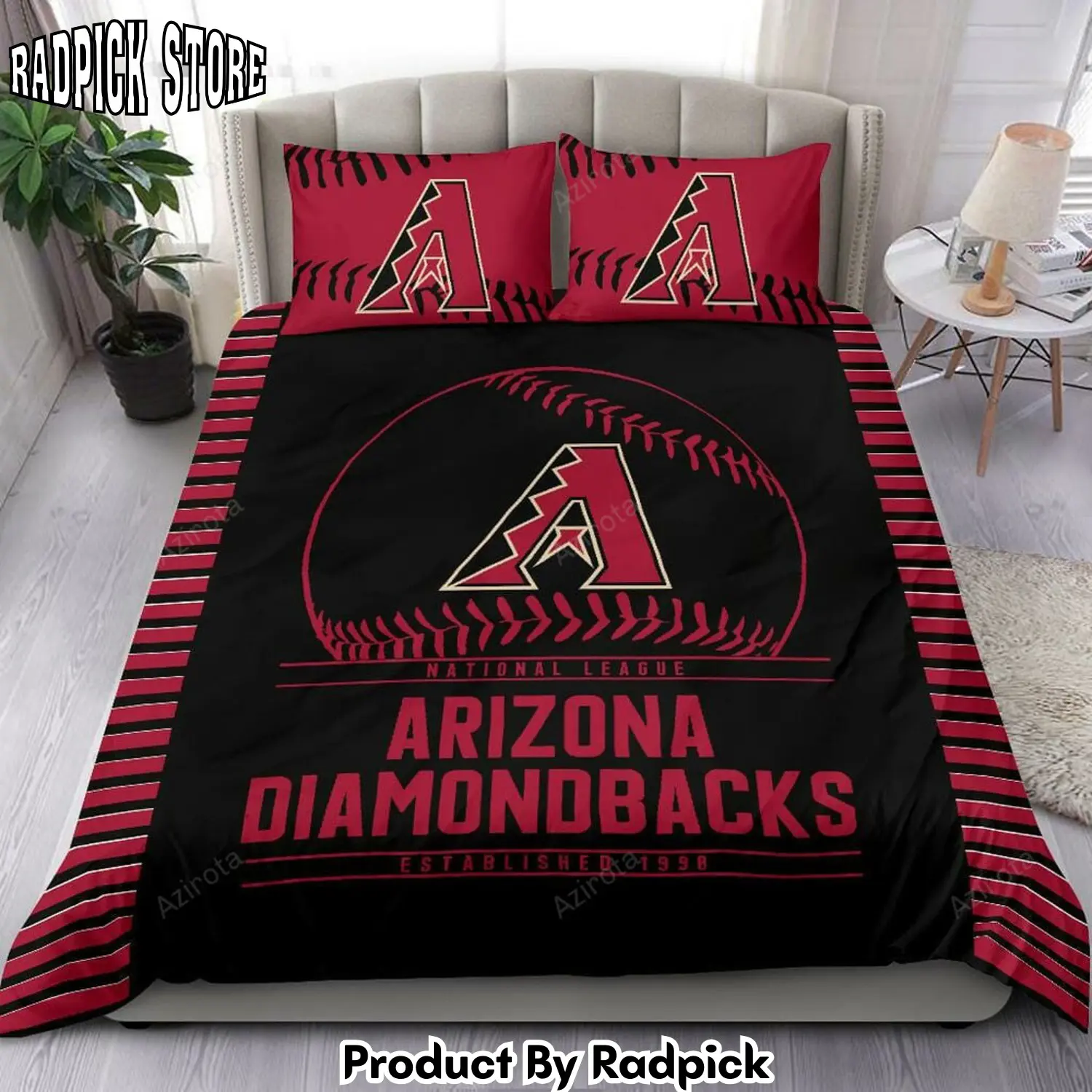 Radpick arizona diamondbacks bedding set rp3278683